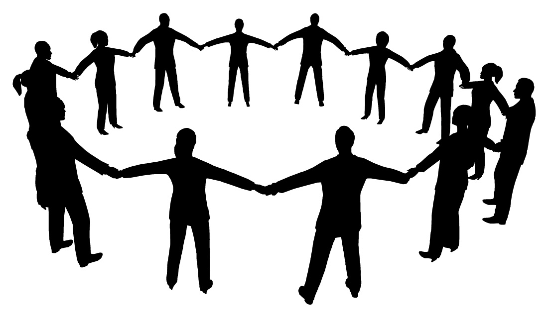People Clip Art Black And White