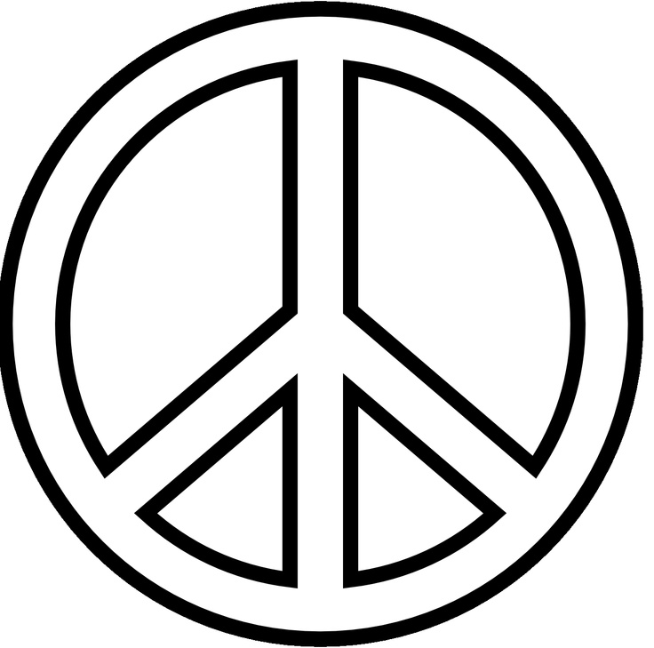 Peace Sign Clip Art Lanis Th Birthday Pinterest Peace Sign Clip ...