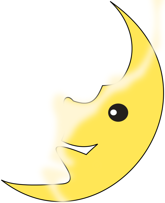 clip art pictures of the moon - photo #48