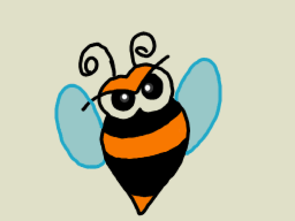 clipartist.net » Clip Art » bee bumble bee SVG