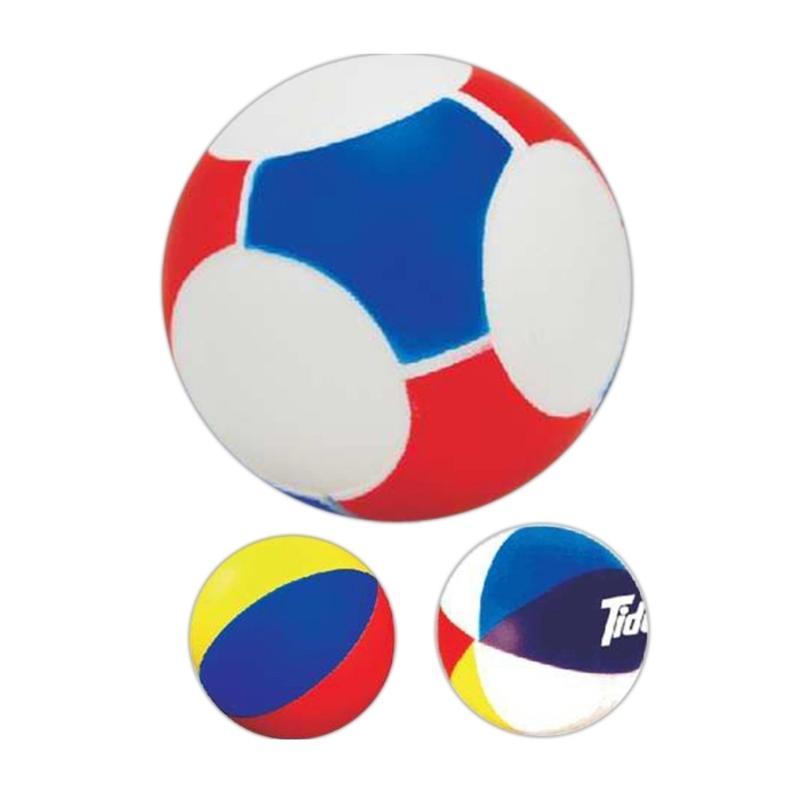 Squeeze Beach Ball Stress Ball Keychains - Custom Printed | Save ...