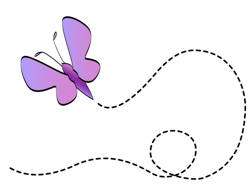 ClipArtLog   Blog Archive   Scroll Butterfly Clip Art - ClipArt ...