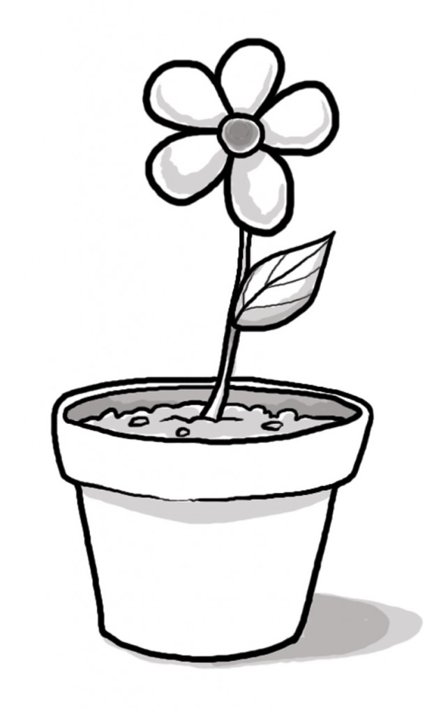 Flower Pot Image - Cliparts.co