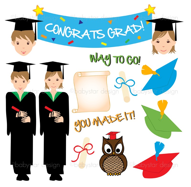 Graduation Clip Art