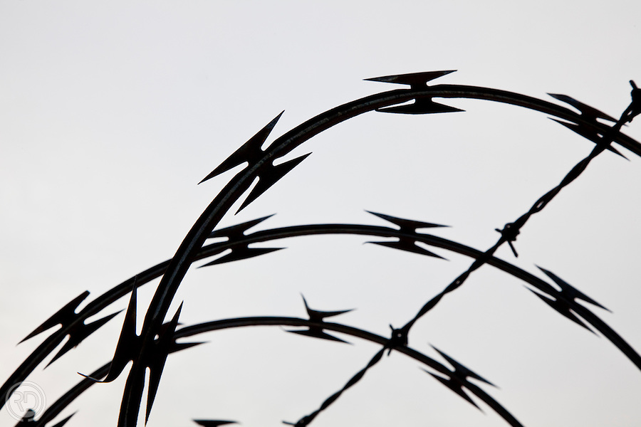Barbed and concertina wire | Ross Dettman Photography Ltd 630.660.0817