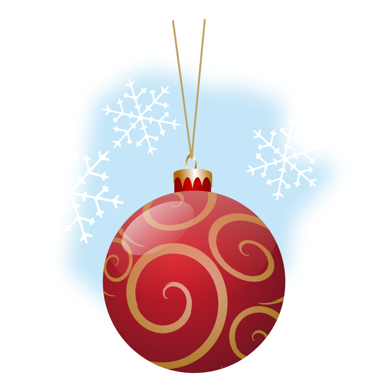 Free to Use & Public Domain Christmas Ornaments Clip Art