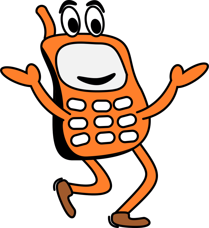 Free to Use & Public Domain Mobile Phones Clip Art