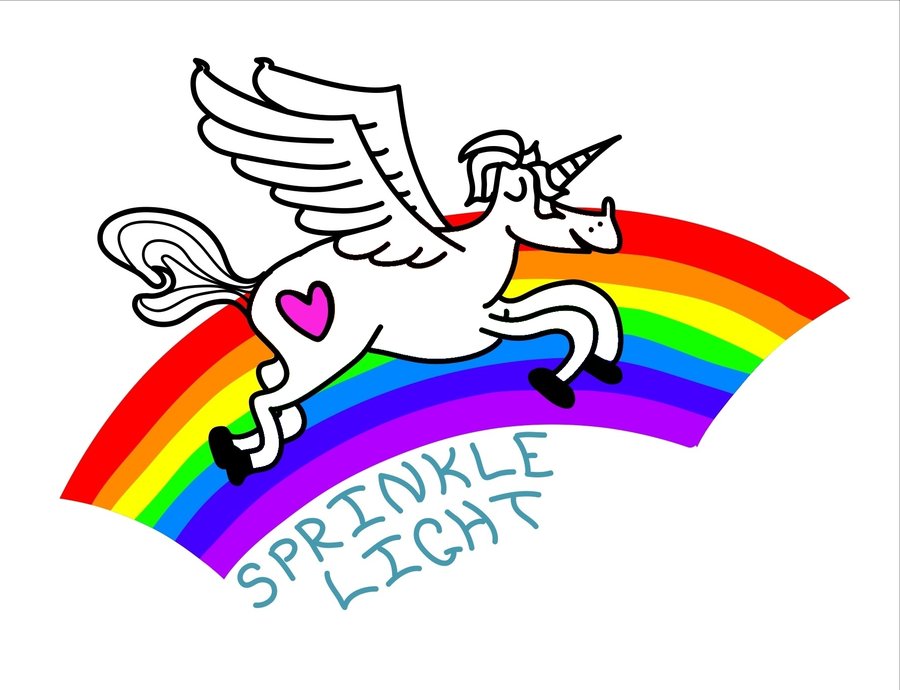 Rainbow Unicorn Cartoon
