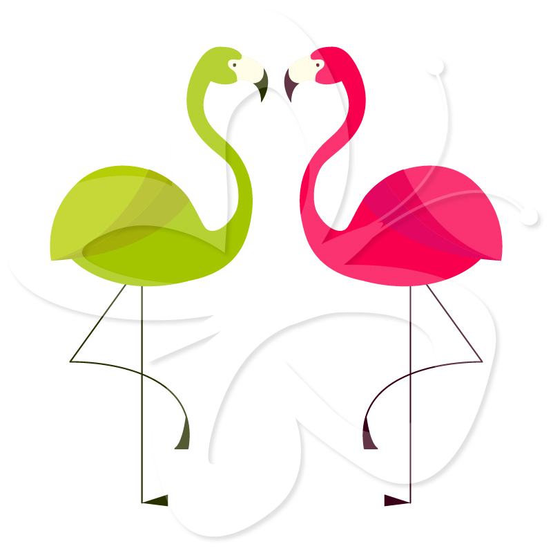 Flamingo Clip Art - Creative Clipart Collection