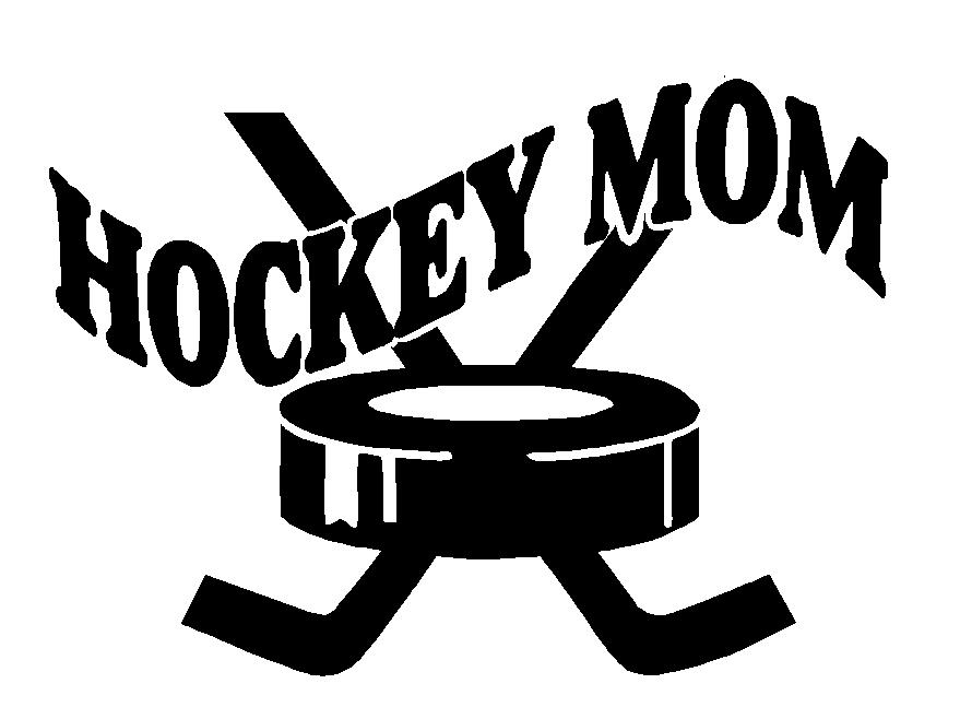 Hockey Mom Adhesive Vinyl Decal, sport decals, spirit decals ...