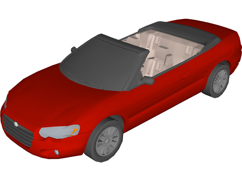Chrysler Sebring Convertible 3D Model Download | 3D CAD Browser
