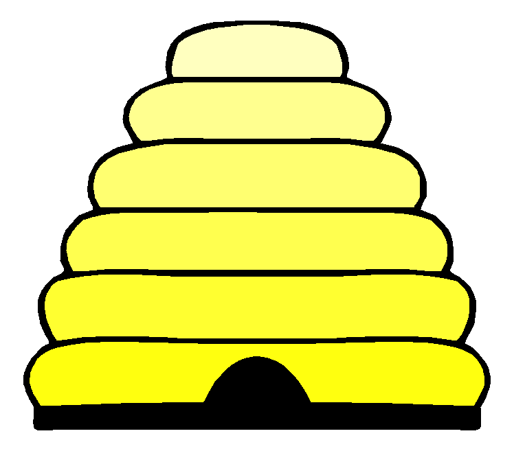 Pictures Of Cartoon Bee Hive