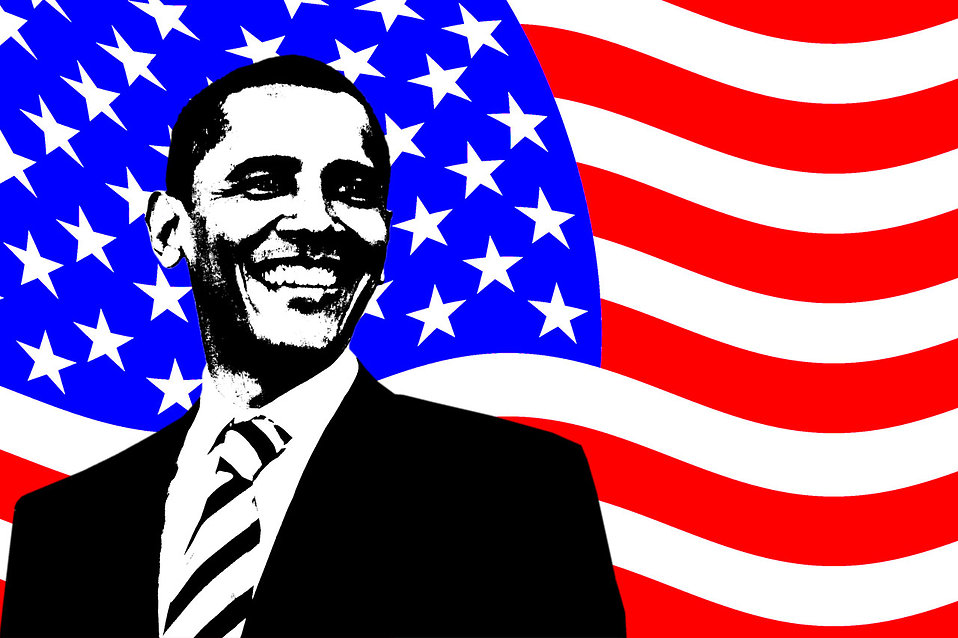 Free Stock Photos | An illustration of Barack Obama with an ...