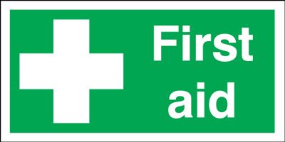 First Aid Safety Sign images