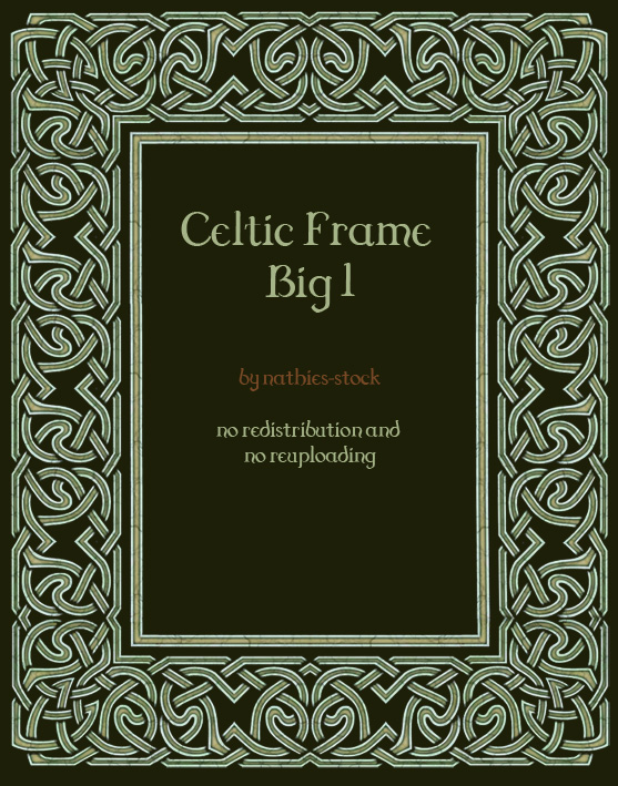 Celtic Frame Big by nathies-stock on DeviantArt