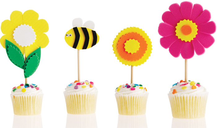 Easy-to-make cupcake toppers - Canadian Living
