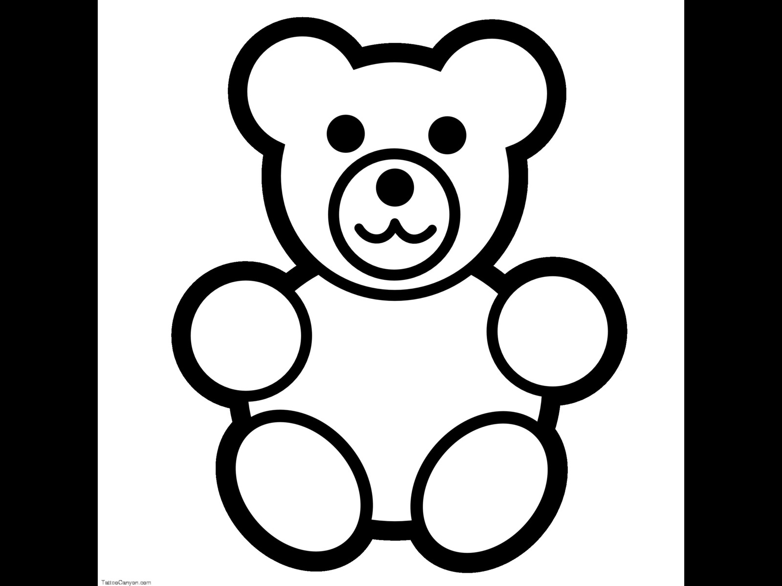 simple-teddy-bear-drawing-gallery-cliparts-co