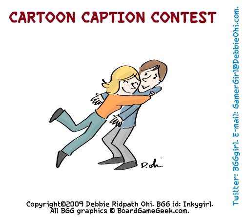 Cartoon Caption Contest (Oct. 3rd) - The Hug | BoardGameGeek ...