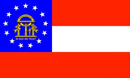 Us-georgia-flag clip art - Download free Other vectors