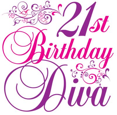 happy-21st-birthday-07.png (400×393) | Greetings cards | Pinterest