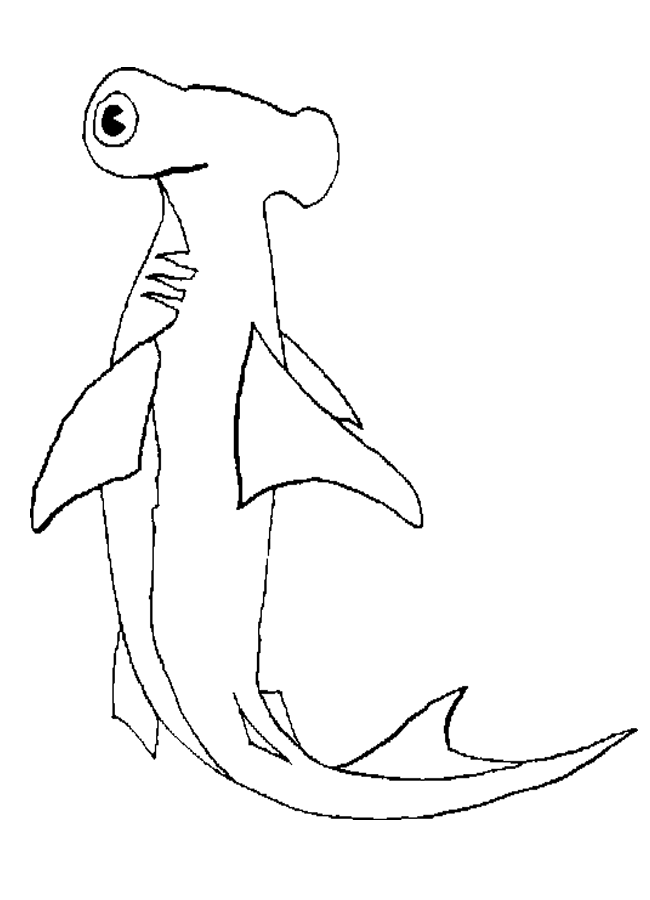 Shark Coloring Pages | Coloring Kids