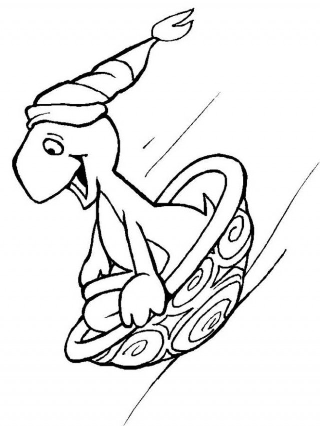 Sled Coloring Pages Coloring Book Area Best Source For Coloring ...