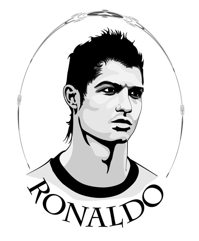 Cristiano Ronaldo Cartoon | lol-rofl.com