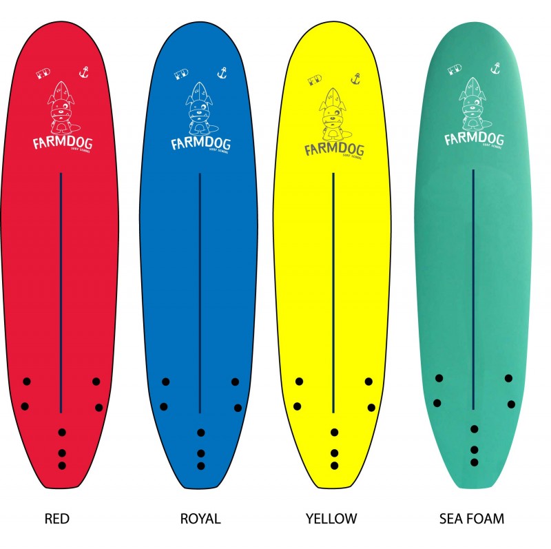Rental Surfboards - Farmdog Surf School Outer Banks