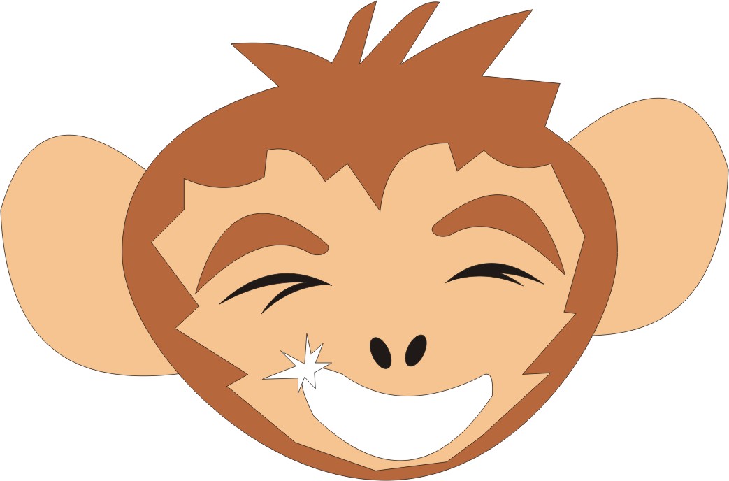 Cartoon Monkey Head Images & Pictures - Becuo