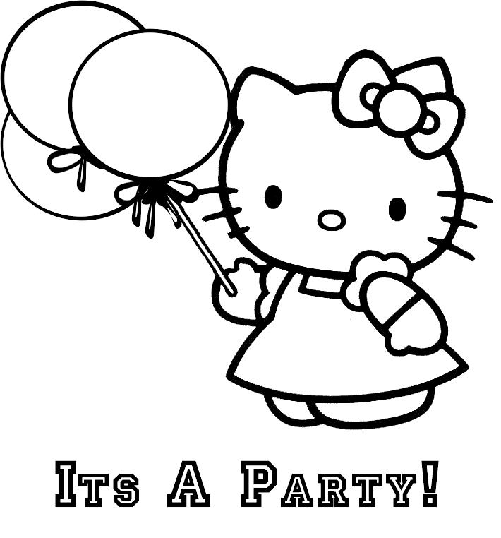 Hello Kitty Coloring Pages To Print Out Free Printable Coloring ...