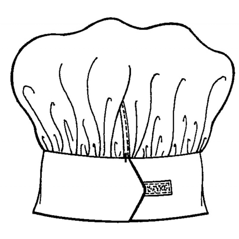 Chef Hat Coloring Coloring Pages
