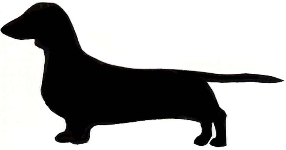 dachshund dog clipart - photo #4