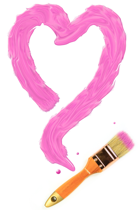 Pink Paint Brush | Couples Resources For (Outrageously) Healthy ...