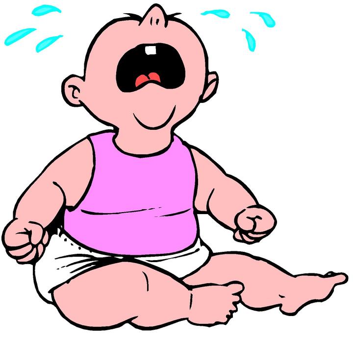 clipart of girl crying-#46