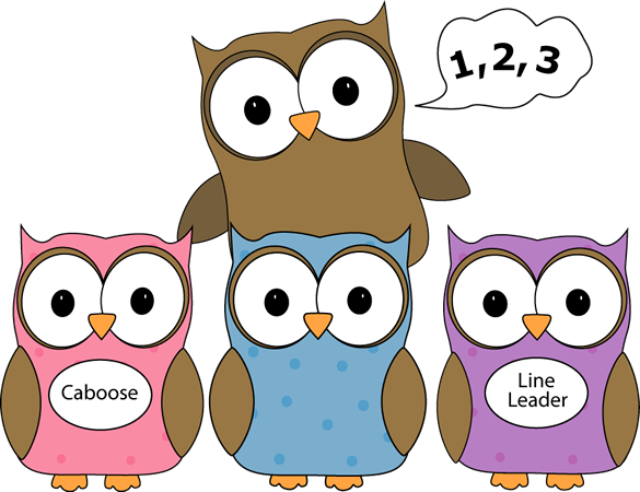Owl Line Counter Clip Art - Owl Line Counter Vector Image