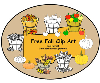 FREE FALL CLIP ART IN PNG FORMAT WITH TRANSPARENT BACKGROUNDS ...