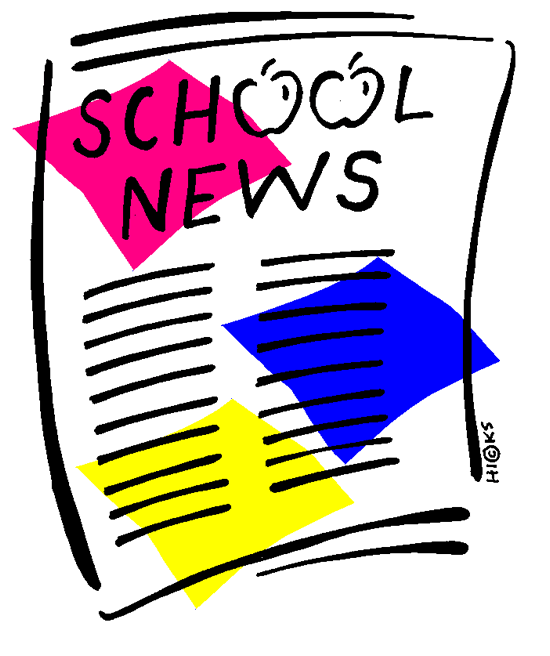 school newspaper (in color) - Clip Art Gallery