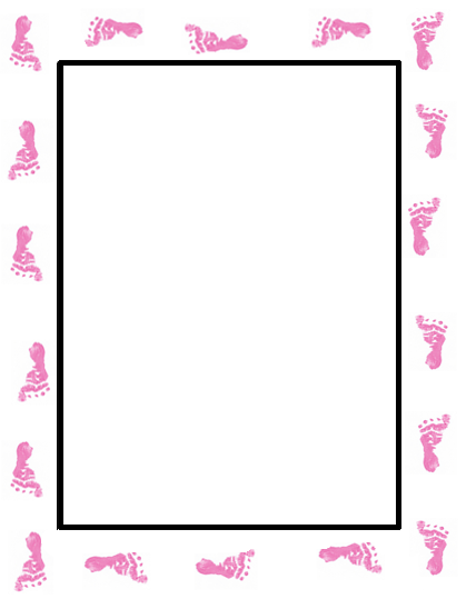 baby shower invitation border clip art - photo #35