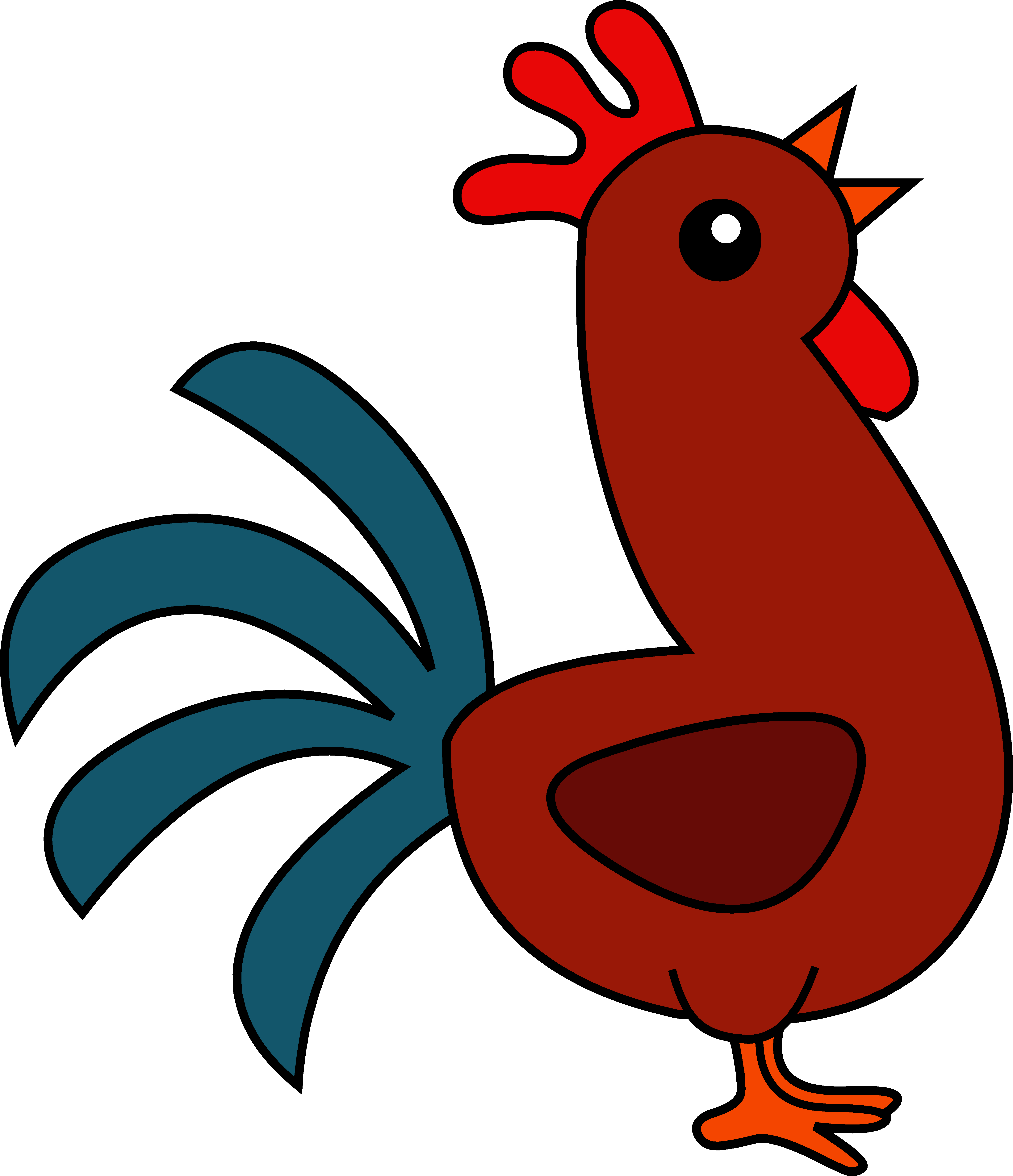 rooster clipart - photo #14