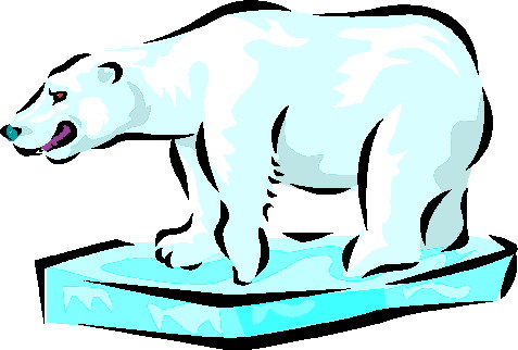Polar Bear Swimming Clip Art Images & Pictures - Becuo