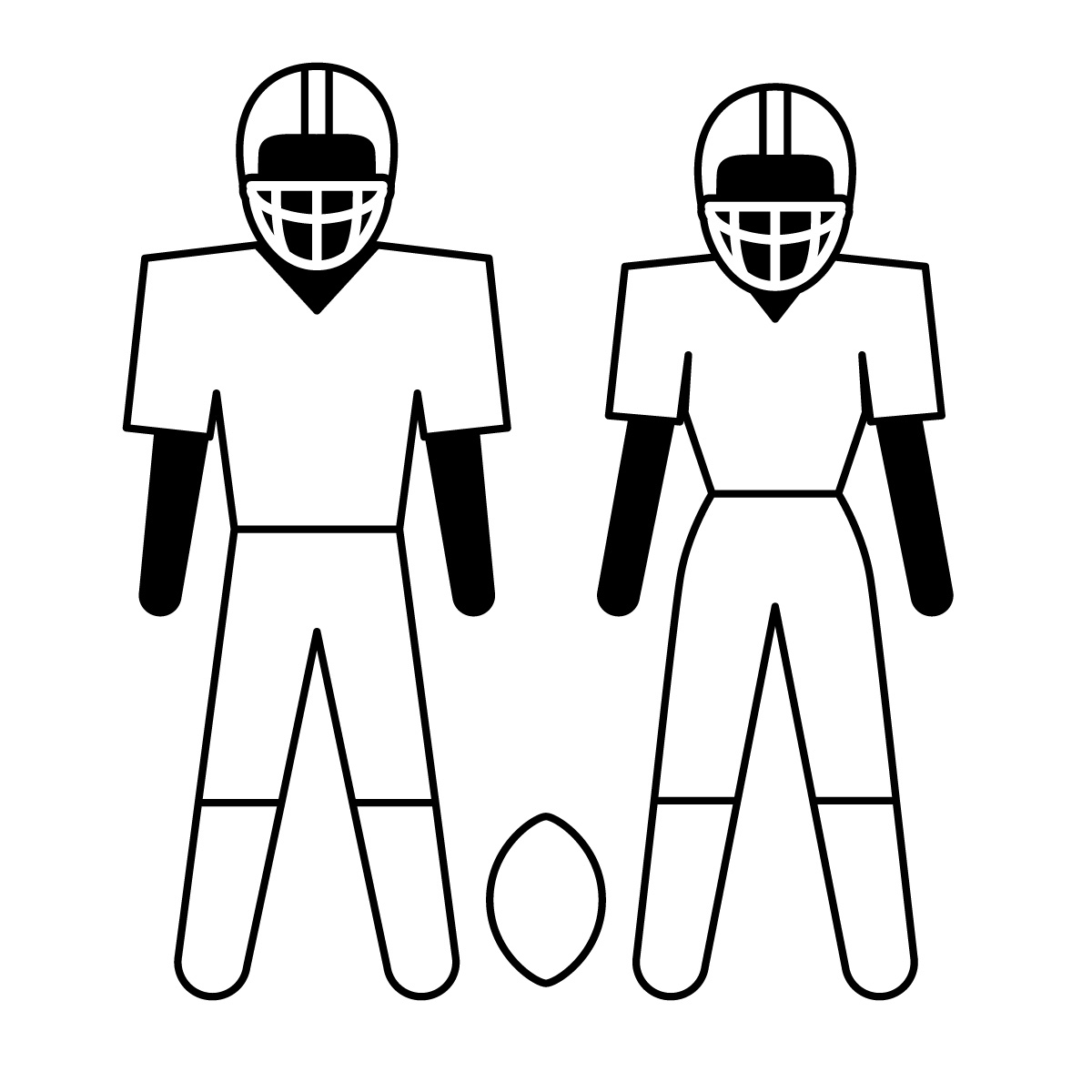 Free Football Reminder Reminder Clipart Icons Clip Art Stick Guy ...
