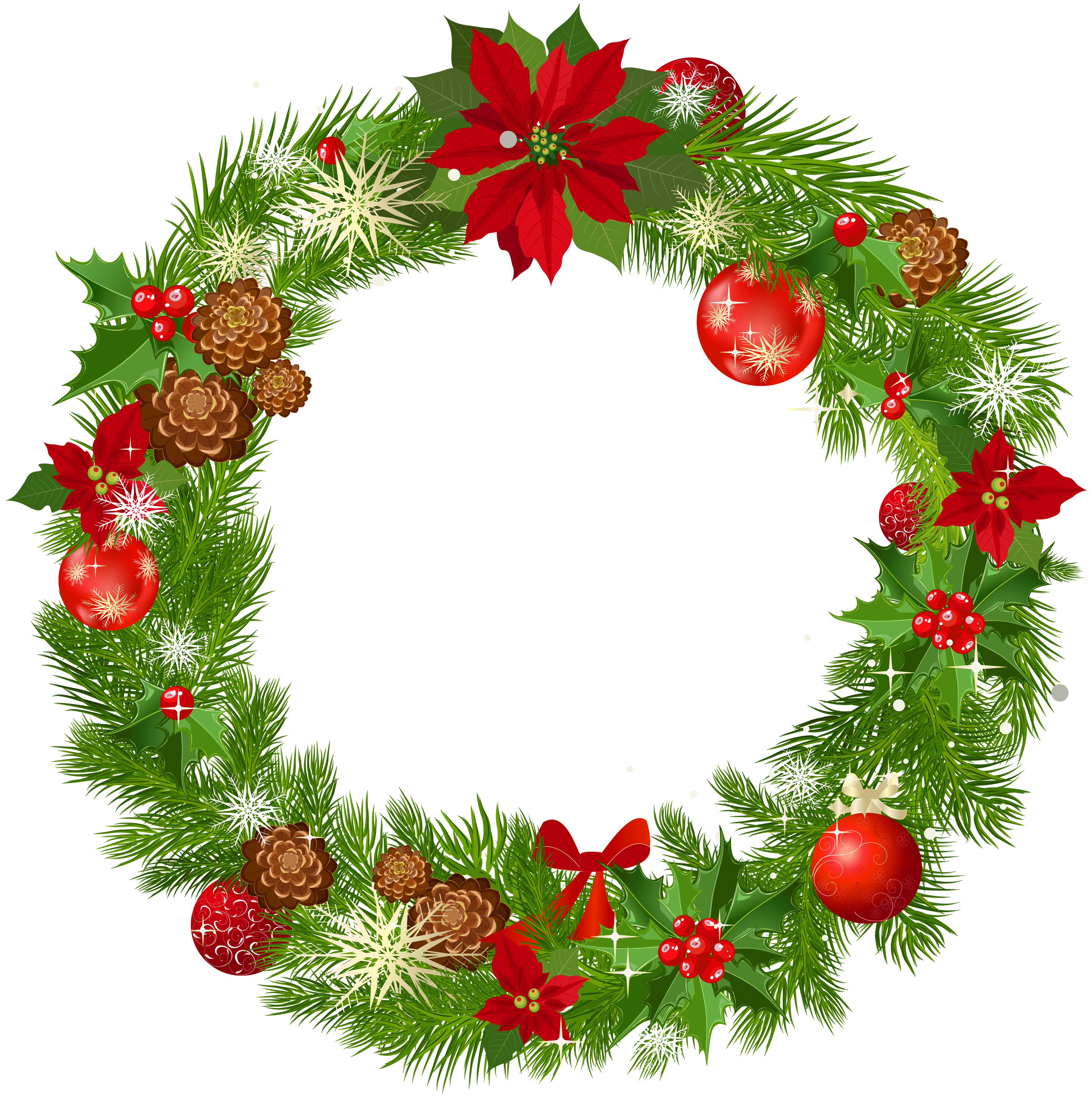 free clip art holiday garland - photo #23