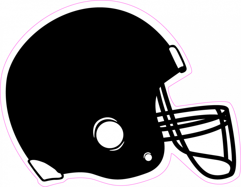 Pin Pin Football Helmet Skull With Banners Stock Illustration ...