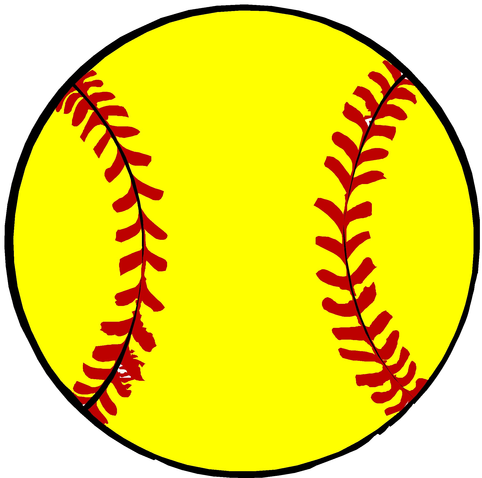 Images For > Softball Logo Clip Art