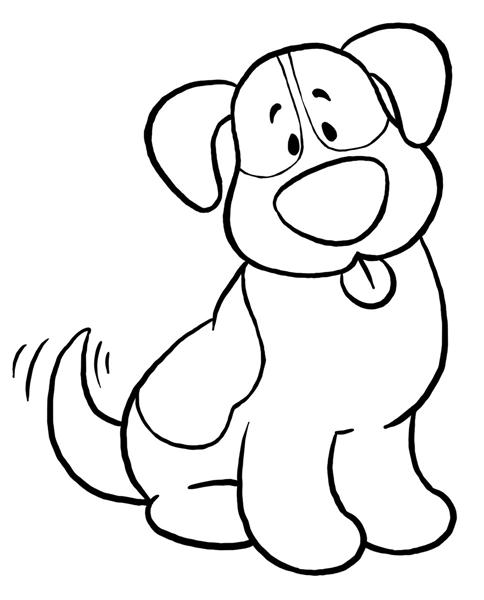 Dog Coloring Clipart / Dog | Clipart Panda - Free Clipart Images