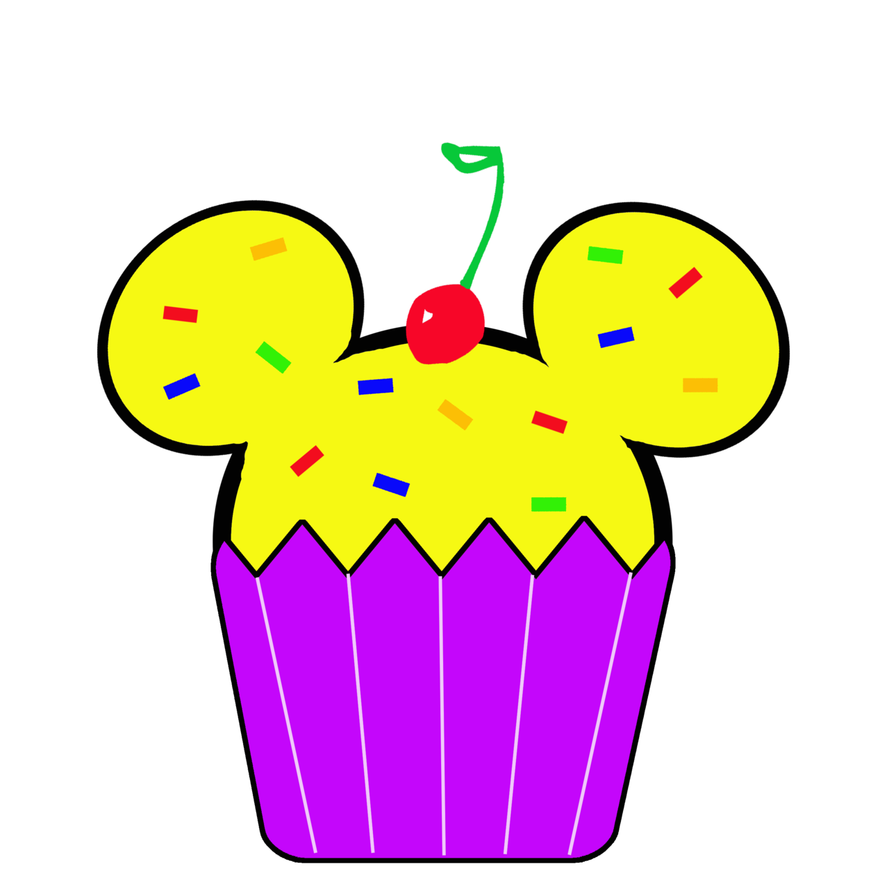 Mickey cupcake clipart? - The DIS Discussion Forums - DISboards ...