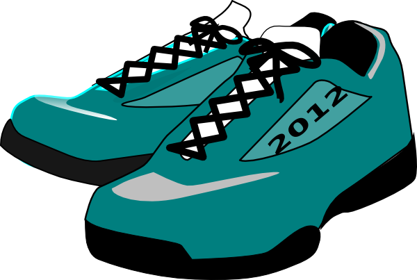free clipart images running shoes - photo #14