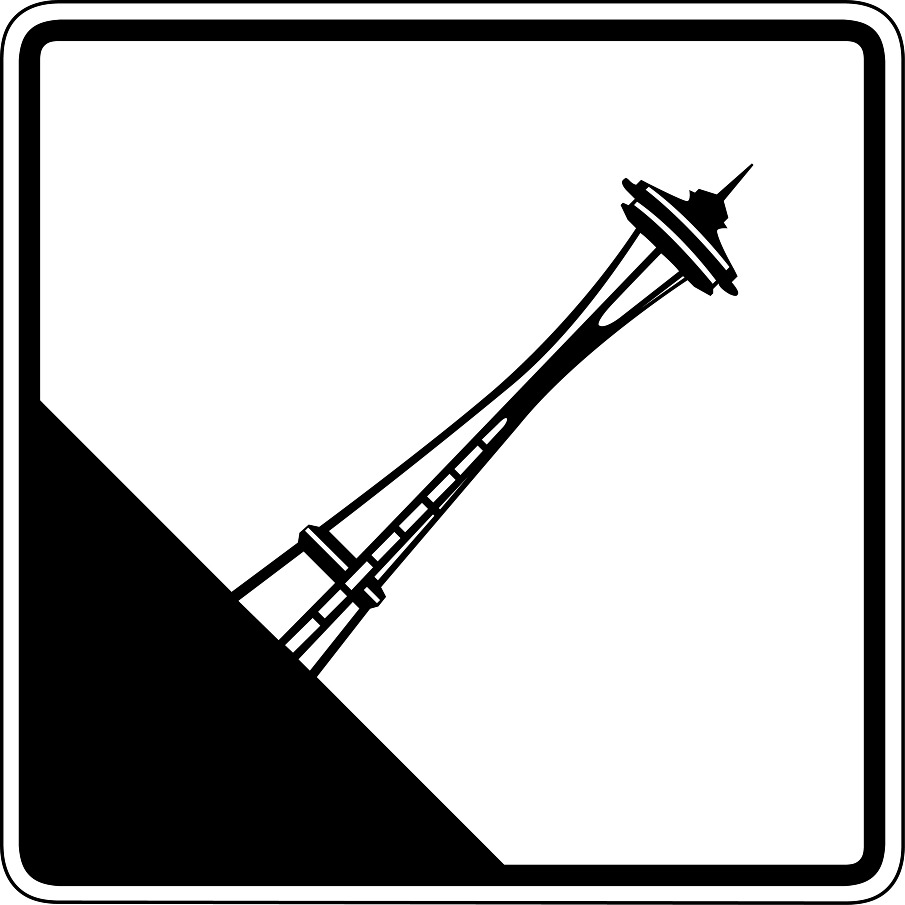 clipart of space needle - photo #26