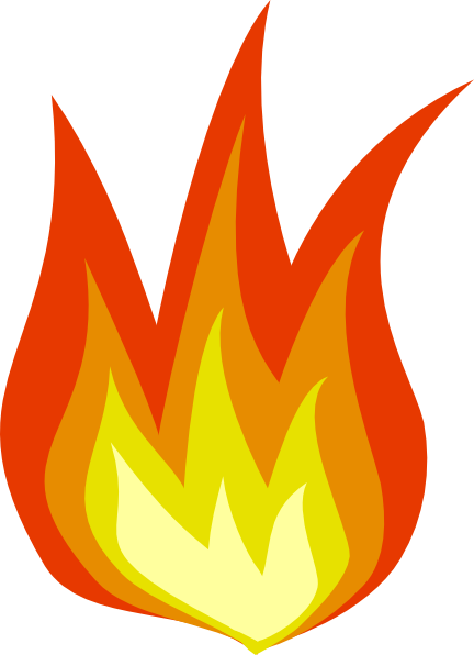 Flame Clipart Black And White | Clipart Panda - Free Clipart Images