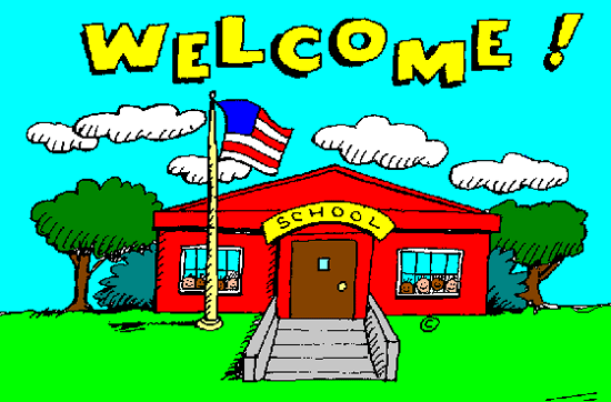 school "welcome!" (in color) - Clip Art Gallery